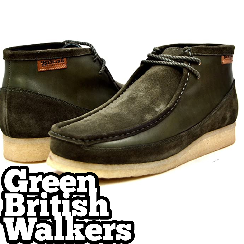 70s hip hop fashion green british walkers 