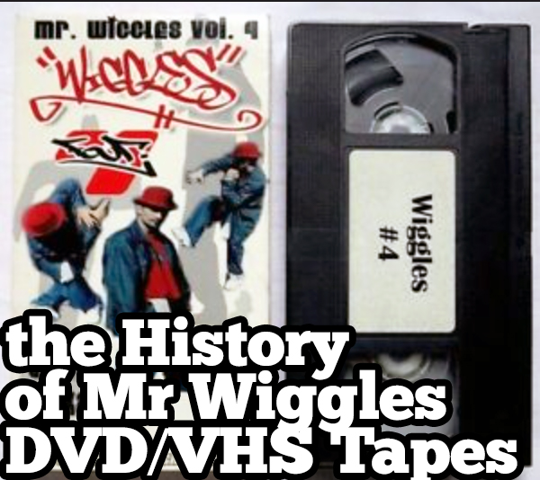 mr wiggles 4 vhs hip hop dance tape