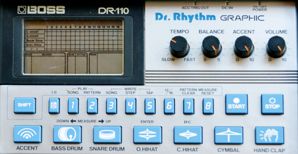 dr rhythm boss dr110