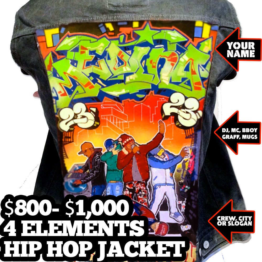 4 ELEMENTS OF HIP HOP JACKET