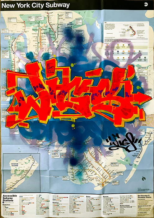 graffiti map wigs red dawn
